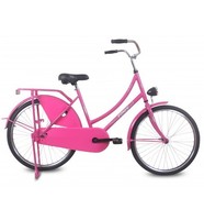 Hollandrad Zonix Fahrrad Omafietsen Kinderrad  Mädchenfahrrad 24 Zoll Rosa