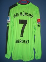 TSV 1860 München original matchworn Spielertrikot Bierofka size L