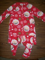 Girls Christmas ELF ON THE SHELF Blanket Sleeper / Pajamas Sz 6 NEW NWT MSRP $34