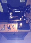 Vintage Singer Featherweight 221-1 Sewing Machine