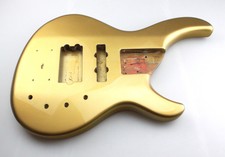 Gold Flake Finish 4-String Warwick RockBass Bass Body Ash