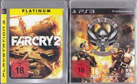 2 PS3-SPIELE = FARCRY 2 + RIDE TO HELL - USK 18