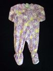 CIRCO SLEEPWEAR BABY GIRL PURPLE FLOWER THICK GIRL BABY SLEEPER 6 MONTHS