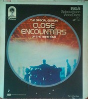 Close Encounters of the Third Kind CED SelectaVision Video 2-discs  Spielberg
