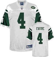 NFL Football Trikot/Jersey NEW YORK NY JETS Brett Favre #4 white