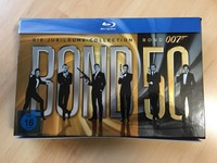 James Bond 007 50 Jahre Jubiläums-Collection 23 Filme (Blu-Ray) wie neu ab 1,-