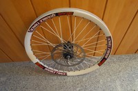 Shimano Saint FH-M800 Sun Double Track 24" weiß Kult Retro Downhill + Scheibe