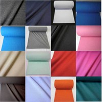 Stoff Bündchen Strickbündchen Schlauchware Jersey Baumwolle Meterware uni 