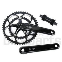 Rennrad Kompakt Kurbel 2 Fach Compact 50/34 inkl. Innenlager