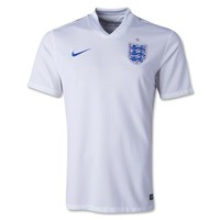 Nike Trikot England WM 2014 weiß - home kit white - size M maillot Three Lions