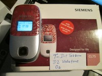 Siemens CL 75 OVP  Simfrei Heft D/FGB/I  + Ladeteil  super ok gebr Art Nr. 60  P