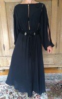 Maxi Kleid, langes Kleid HIPPIE, BOHO von H&M Gr.S, Schwarz TOP!!!