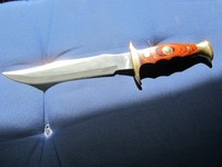 Jagd Messer wild west Bowie Carson 31 cm lang gut scharf Taschenmesser Sammlung