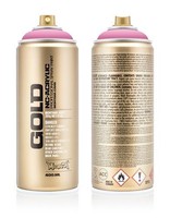 MONTANA Sprühdose Gold 400ml - S4000 Shock Pink - Neu & OVP