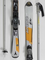 Atomic eTL 148cm Allround Anfänger Carving Ski + Atomic Bindung + Stöcke (P194)