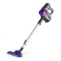 oneConcept Staubsauger 450W Dauerfilter Lila EEK A beutellos HEPA Filter Zyklon