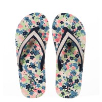 ANIMAL WOMENS SWISH SLIM CREAM SOFT TOE POST FLIP FLOPS/BEACH SANDALS 6S/305/007