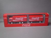 Herpa-Albedo 1:87 LKW MAN, Hängerzug Coca-Cola. OVP (C 27)