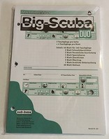 sub-book Logbuch Einlagen DUO mit PADI Lochung NEU !!!