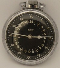 WWII 1942 Elgin BW Raymond GCT US Army Air Corp AN-5740 Pocket Watch