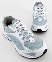 Sneaker Reebok Freizeit Schnürer Sportschuh Kunstleder Mesh hellblau Gr. 37,5