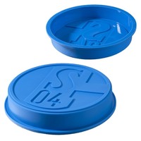 SILIKON KUCHENBACKFORM BACKFORM  FC SCHALKE 04 S04 NEU