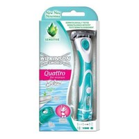 Wilkinson Quattro Woman Bikini Rasierer inklusiv 1 Klinge inklusive Trimmer
