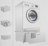 WEINBERGER WASCHMASCHINEN UNTERSCHRANK m. Schublade Waschmaschinen-Untergestell