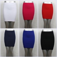 NEU Sexy Partykleid Minirock Hüftrock Stretchrock Businessrock Freizeitrock Rock