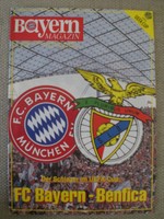 Bayern München vs. Benfica Lissabon 1995 Programme