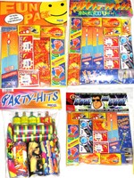 NICO Jugend Feuerwerk Partysortiment Party Kracher Wunderkerzen Konfetti 