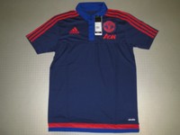 Training Polo Shirt Manchester United 15/16 Orig adidas Gr XS S M L XL neu 