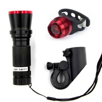 3 in 1 Fahrradlampe Fahrradleuchte Fahrradlicht Set Fahrradbeleuchtung TOP