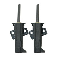 Kohlebürsten,Motorkohlen mit Halter L f. AEG Lavamat, Bosch, Siemens, Privileg