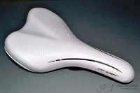 Sattel MTB Trekking Sattel Concept  weiß-schwarz