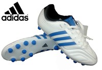 Adidas 11Questra FG 11 Questra Fußballschuhe Nocken Schuhe Weiß Blau Gr 39 - 47