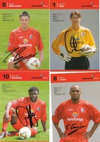 11  x SC Freiburg   2003/2004  Autogrammkartensatz  Nr.44