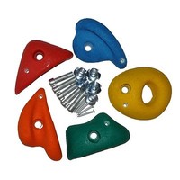 5 St. Klettersteine Klettergriffe für Kinder Kletterwand Boulderwand Klettern M