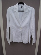 olo All Linen White Jacket