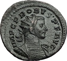 PROBUS 280AD Authentic Genuine Ancient Roman Coin Felicitas Good luck i59019