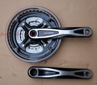 Fahrrad Kurbelgarnitur Kurbelsätze 24/34/42T BC1,37 68mm Schale Tretlager B141