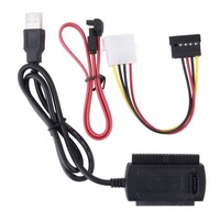 SATA/PATA/IDE Drive to USB 2.0 Adapter Converter Cable for 2.5/3.5 Hard Drive S