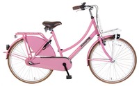 POPAL TR26N3 Daily Dutch Basic Plus Damen Mädchen Fahrrad 26 Zoll 3-Gang Rosa