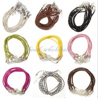 3mm Lederband mit Verschluss Lederschnur Geflochten Schnur Seil zum Basteln DIY