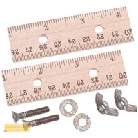 Tim Holtz idea-ology RULER BINDING, TH93077, Albumbindung, Zollstock & Schraube