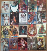 102x Lot Grant Hill Cards Inserts/ Parallels, Chrome, D-Cut, Rookies, Holo, Base