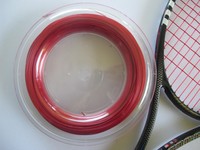 Co-Poly Tennissaite, Tennis String III. Gen. perl-rot, 1,28mm/200m