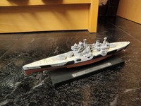 18 Schlachtschiff HMS Anson, M 1/1250