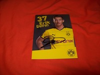 Borussia Dortmund, Erik Durm SIGNIERTE!!! Autogrammkarte 2015/2016, 15/16