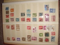 Briefmarkensammlung, 3 Alben, Welt, Paket E